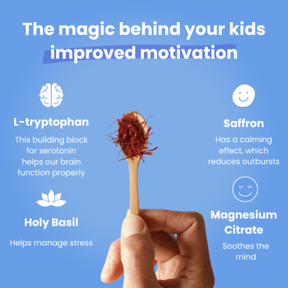 Natural - Saffron Pixi Stick Mood + Focus Support for Kids