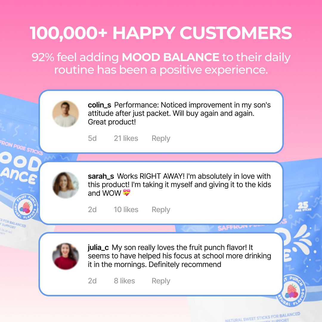 Natural - Saffron Gummy Mood + Focus Support for Kids™
