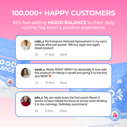 Natural - Saffron Gummy Mood + Focus Support for Kids™
