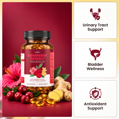 Natural – Cranberry Capsule Bladder + Urinary Tract Support for Adults