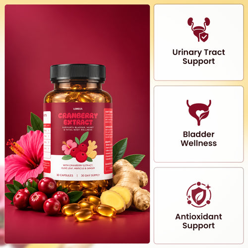 Natural – Cranberry Capsule Bladder + Urinary Tract Support for Adults