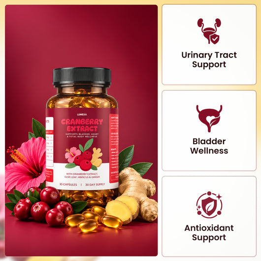 Natural – Cranberry Capsule Bladder + Urinary Tract Support for Adults