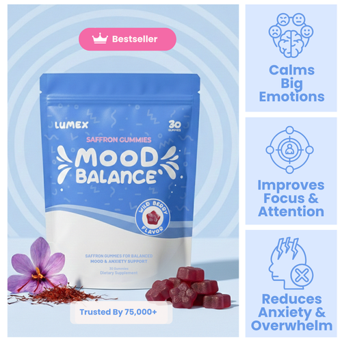 Natural - Saffron Gummy Mood + Focus Support for Kids™